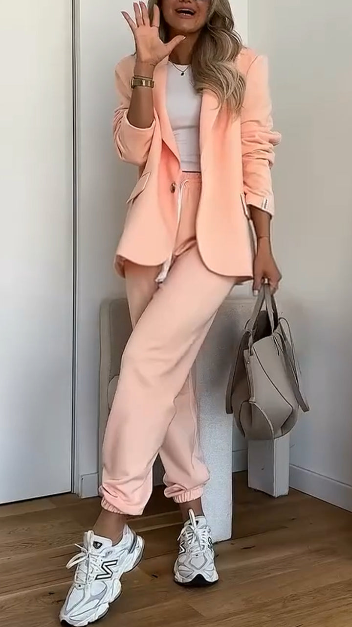 Women's Lapel Casual Suit - Seldom Seen Styles