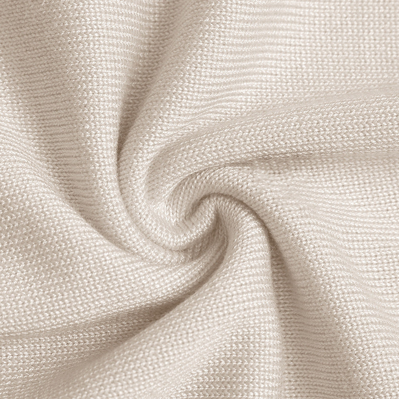 Women's Cute Aesthetic Heart Cream Sweaters Trendy Fall Pullover Crewneck Long Sleeve Soft Knitted Sweater Top