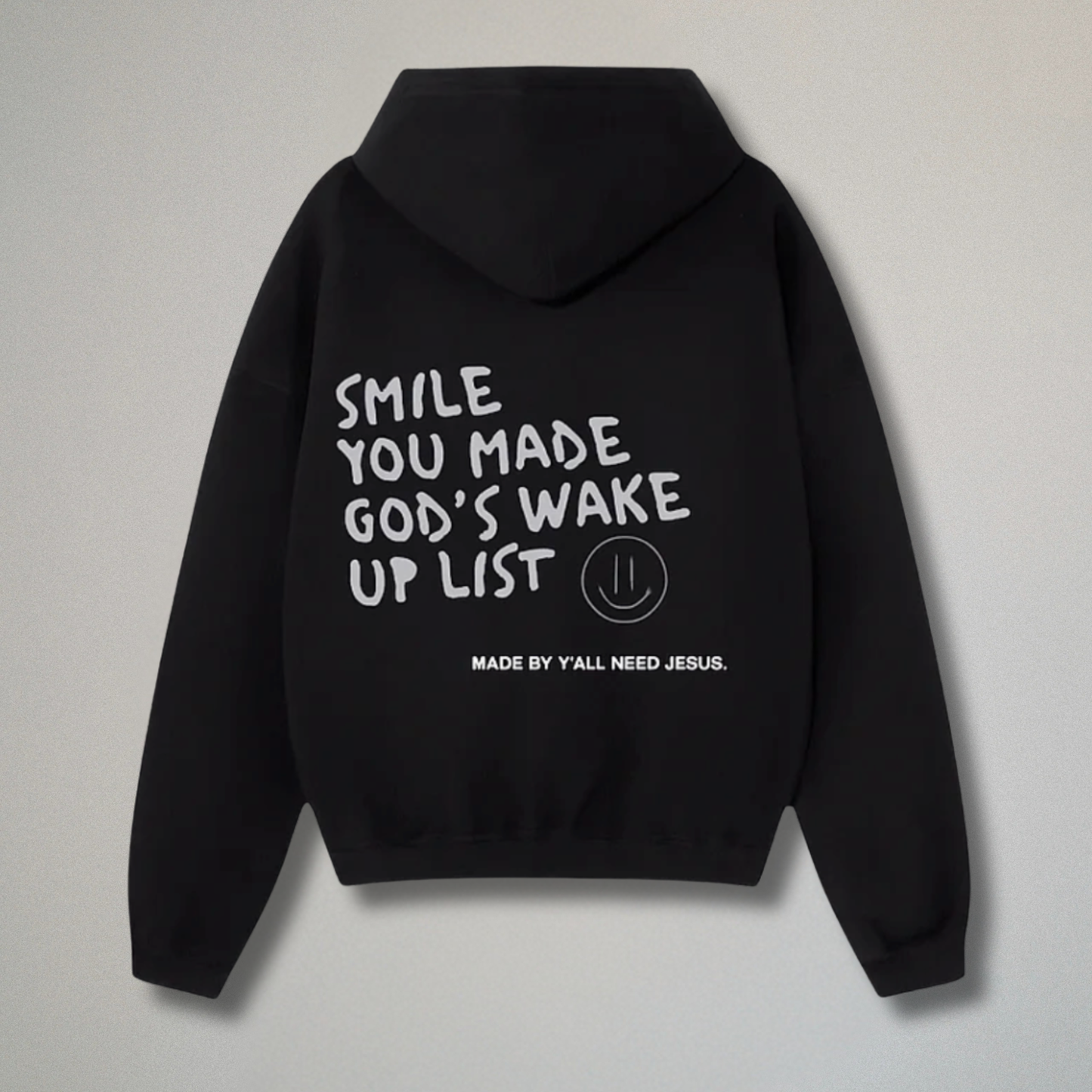 Gods Wake Up List Hoodie