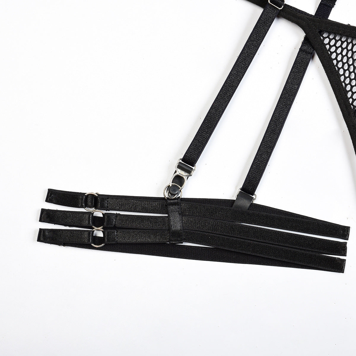 Women Sexy Lingerie Strap Lace Teddy Babydoll Sheer Bralette and Panty Set - Seldom Seen Styles