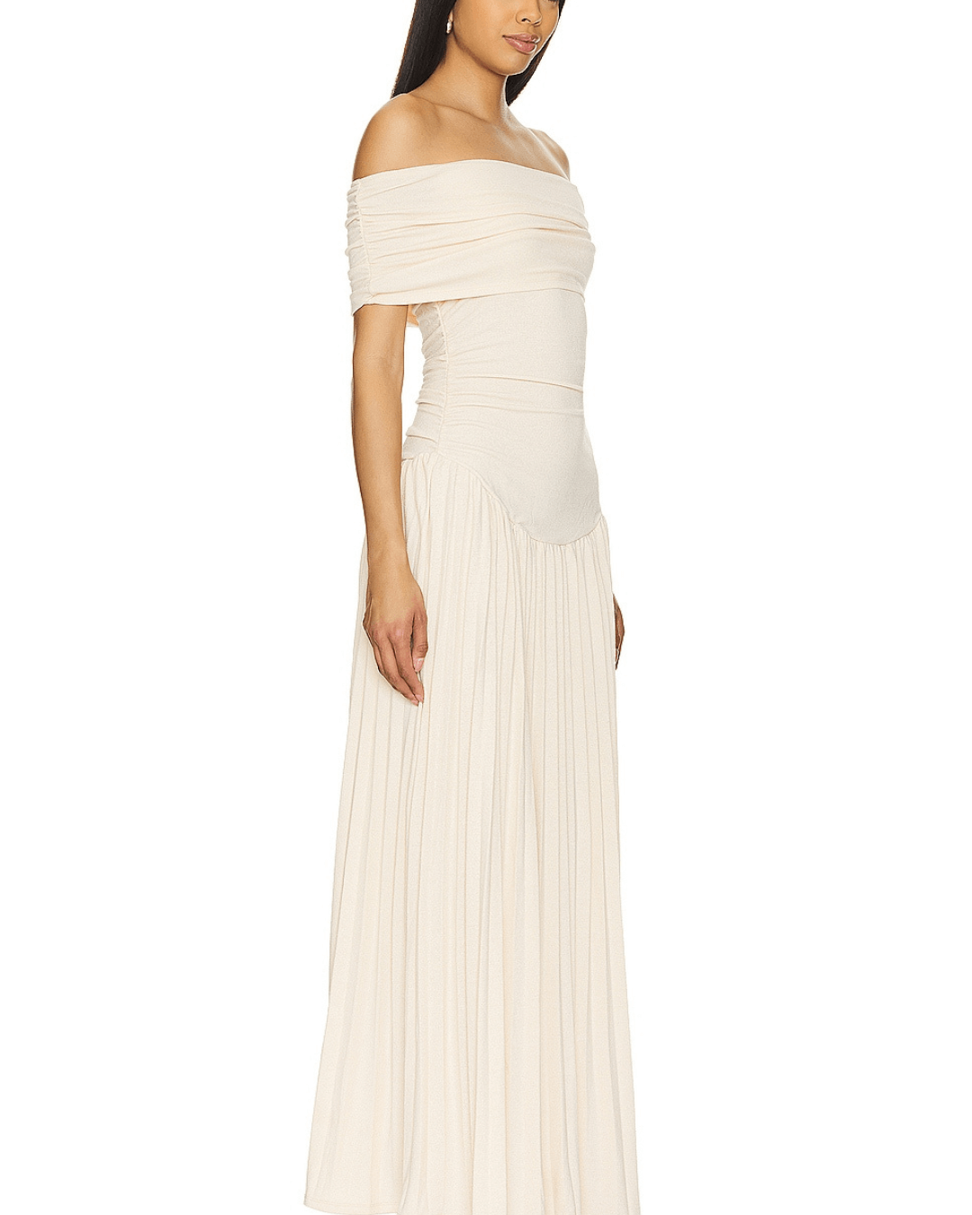Off Shoulder Maxi Dress - Seldom Seen Styles