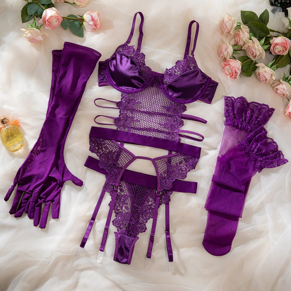Fix A Heart Lingerie Set - Seldom Seen Styles