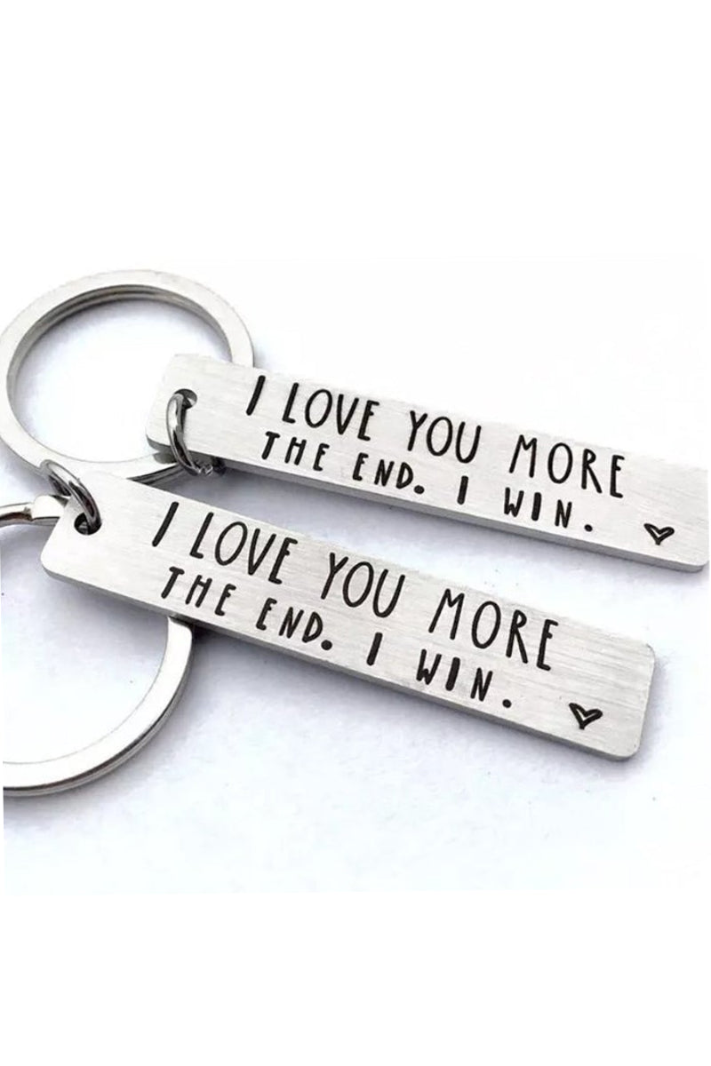 Valentine I Love You More Keychain - Seldom Seen Styles