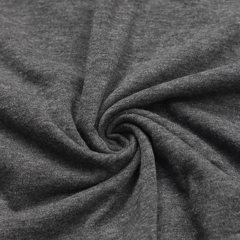 Women's Draped Button Front T Shirts Split Hem Short Sleeve Summer Tee Tops - Seldom Seen Styles