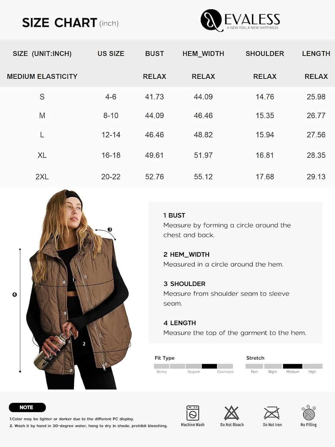 Women's Casual Puffer Vest Lightweight Quilted Button Zip Up Stand Collar Sleeveless Jacket Coat Outerwear 2025 Fashion Womenswear Fall Winter Outfits - Seldom Seen Styles
