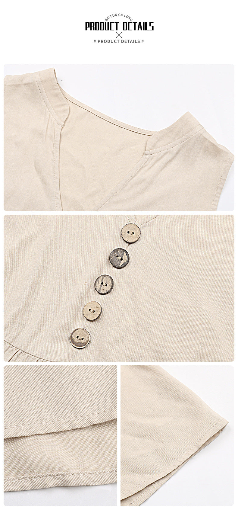 Summer Flowy Maxi Dress with Pockets Sleeveless Loose Casual Sundress V-Neck Tiered Sun Dress for Beach Cruise Vacations