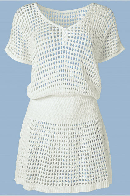 Crochet Tunic Cover Up - Seldom Seen Styles
