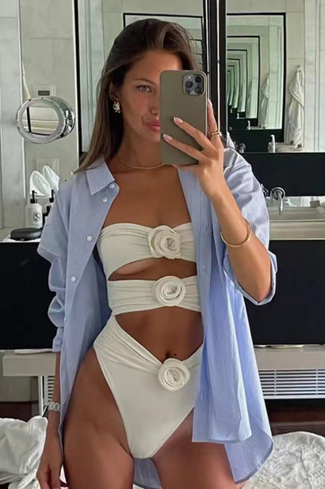 Aerie Ribbed Triple Knot One Piece Swimsuit - Seldom Seen Styles