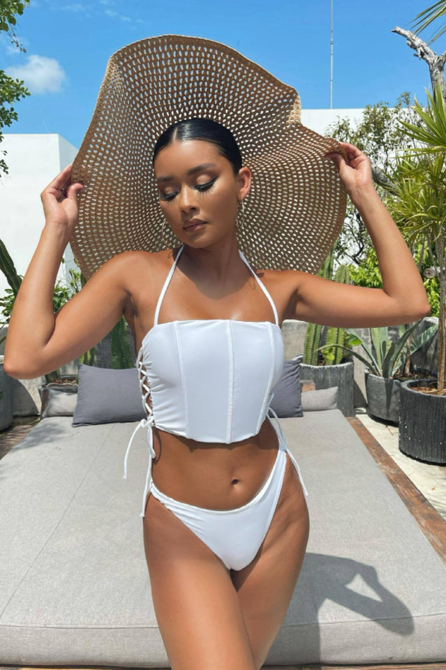 Plain Tankini 2 Piece Set - Seldom Seen Styles