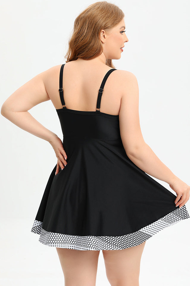 (L-5XL) Plus Size Tankini Swimsuit - Seldom Seen Styles