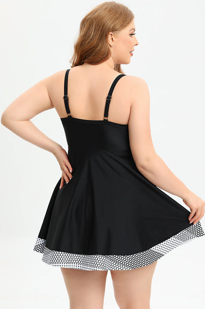 (L-5XL) Plus Size Tankini Swimsuit - Seldom Seen Styles