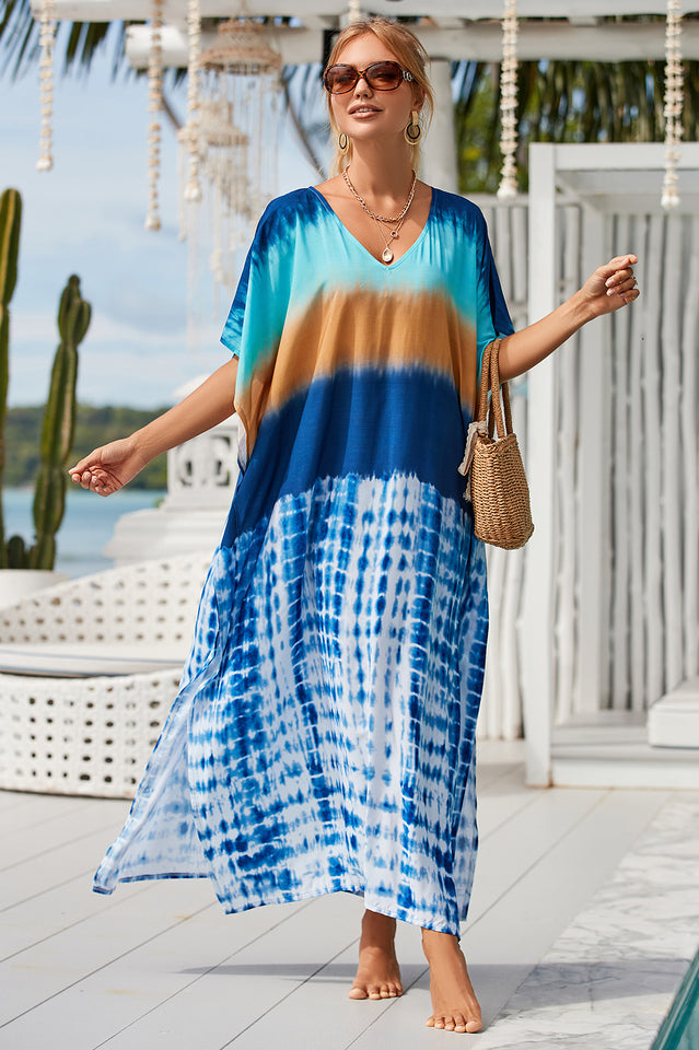 Tie Dye Cover Up Dress (18 Colors) - Seldom Seen Styles