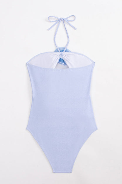 Flower Decoration One Piece Swimsuit - Seldom Seen Styles