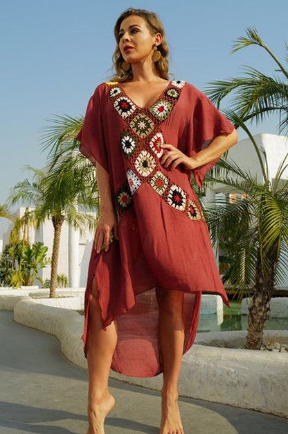 Handmade Short Sleeve Cover Up - Seldom Seen Styles