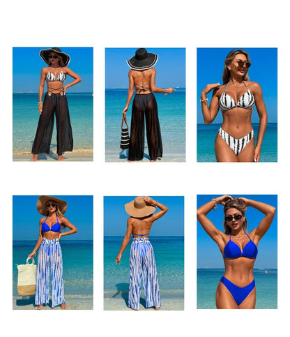 2025New Style Swimwear Adult Women's Swimsuit Hot Spring Three-Piece Set Swimwear swimwear Bikini Swimsuit