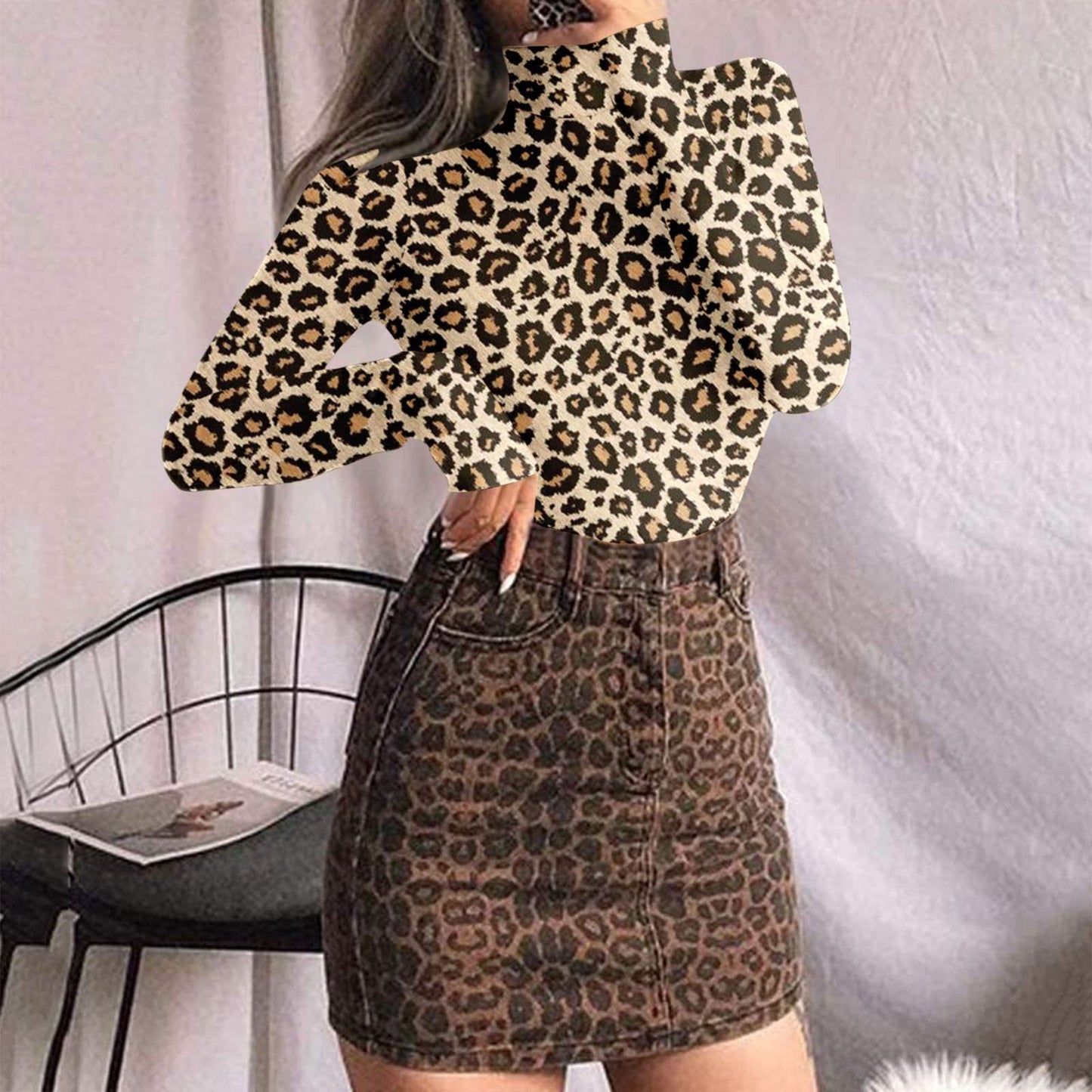Women's Sexy Square Neck Bodysuit Long Sleeve Double Lined Shirt Tops