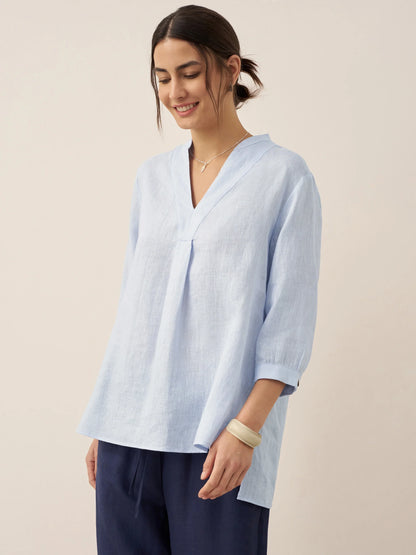 100% Linen Dress Shirt JOANNA - Seldom Seen Styles