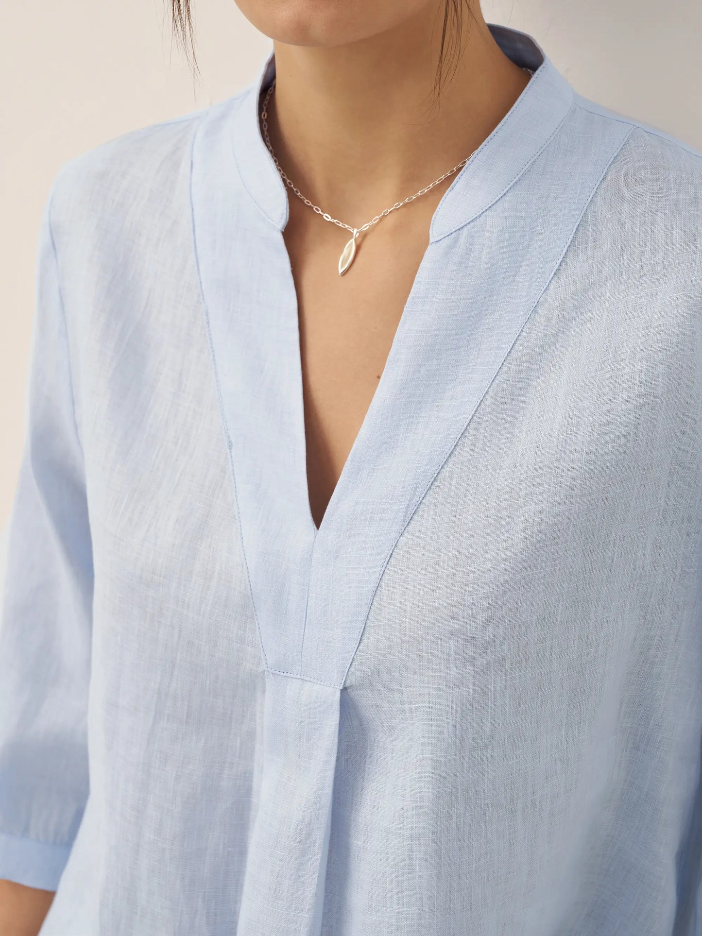 100% Linen Dress Shirt JOANNA - Seldom Seen Styles