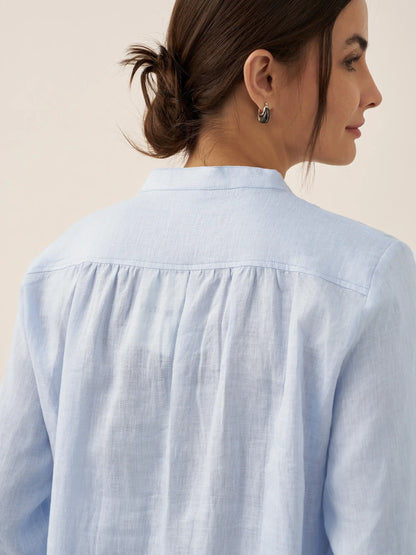 100% Linen Dress Shirt JOANNA - Seldom Seen Styles