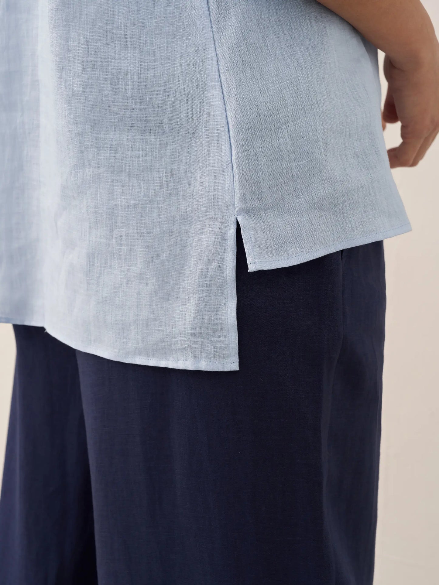 100% Linen Dress Shirt JOANNA - Seldom Seen Styles