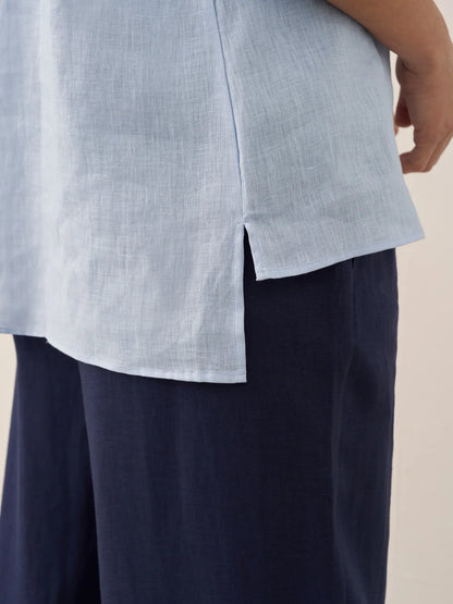 100% Linen Dress Shirt JOANNA - Seldom Seen Styles