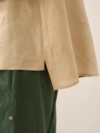 100% Linen Dress Shirt JOANNA - Seldom Seen Styles