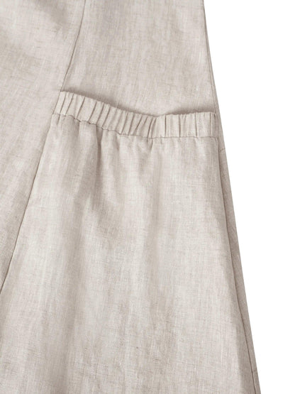 100% Linen Swing Beach Tank Dress GIANA - Seldom Seen Styles