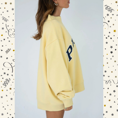 Sunkissed Varsity Mockneck