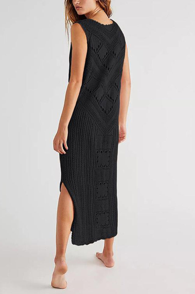 Pool Party Crochet Midi Cover Up - Seldom Seen Styles