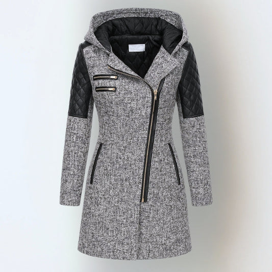 Elegante warme Winterjacke