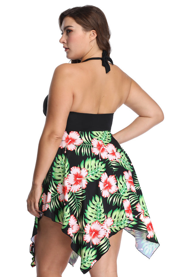 (2XL-6XL) Plus Size Tankini Swimsuit - Seldom Seen Styles