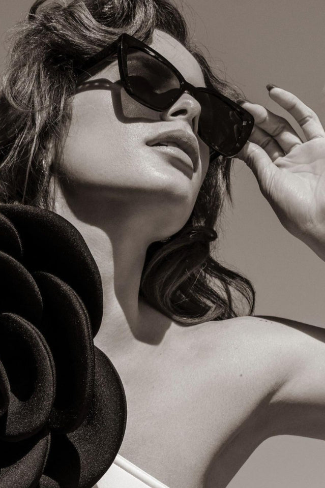 Exaggerated 3D Flower One Piece Swimsuit - Seldom Seen Styles