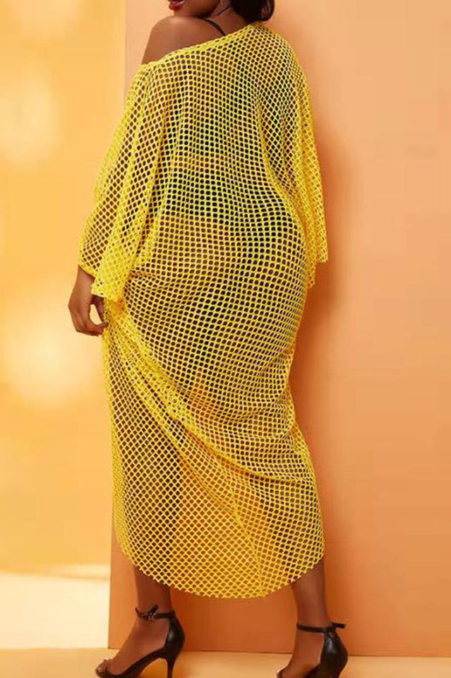 Plus Size Cover Up Dress (XL-4XL) - Seldom Seen Styles