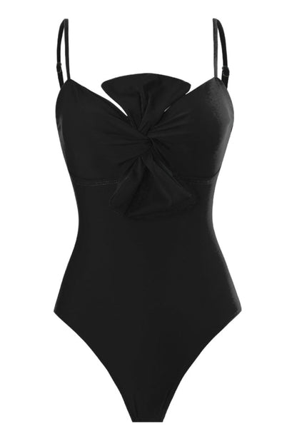 3D Bow Tie Swimsuit & Skirt Set - Seldom Seen Styles