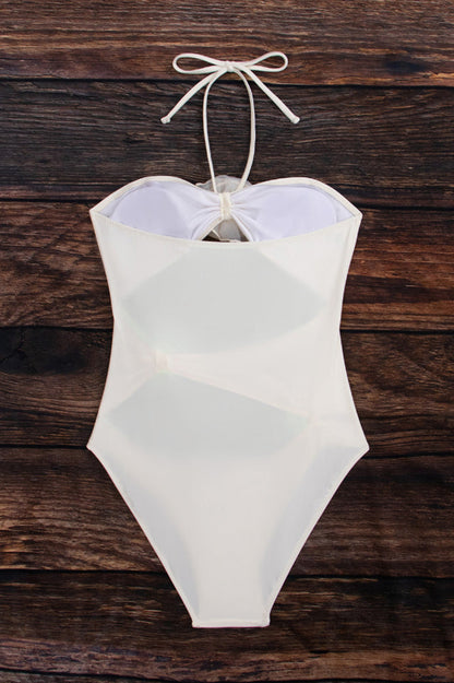 Flower Decoration One Piece Swimsuit - Seldom Seen Styles