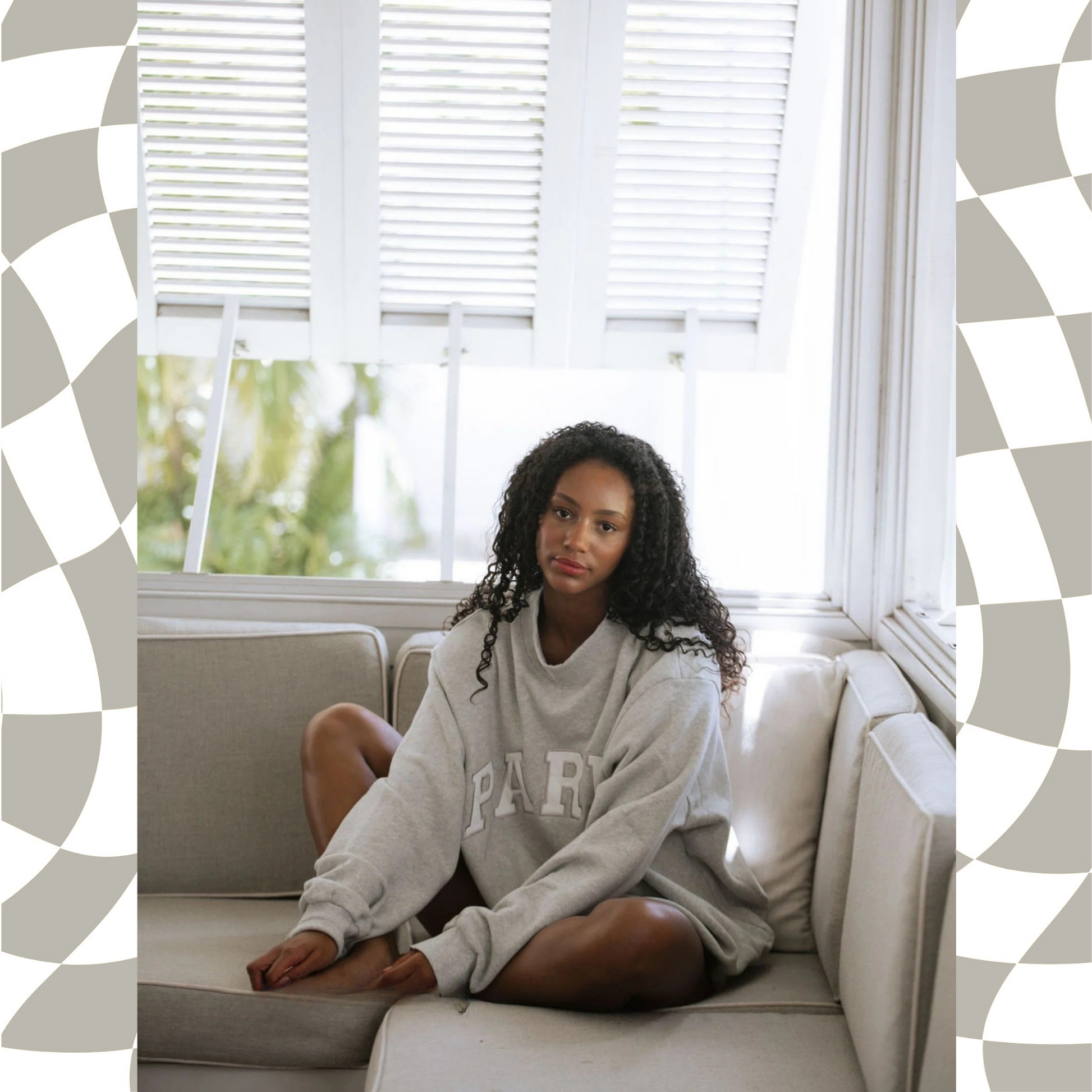 Sunkissed Varsity Mockneck