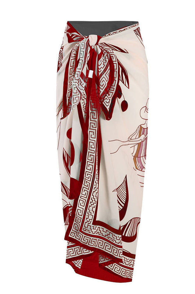 3D Bow Tie Swimsuit & Skirt Set - Seldom Seen Styles