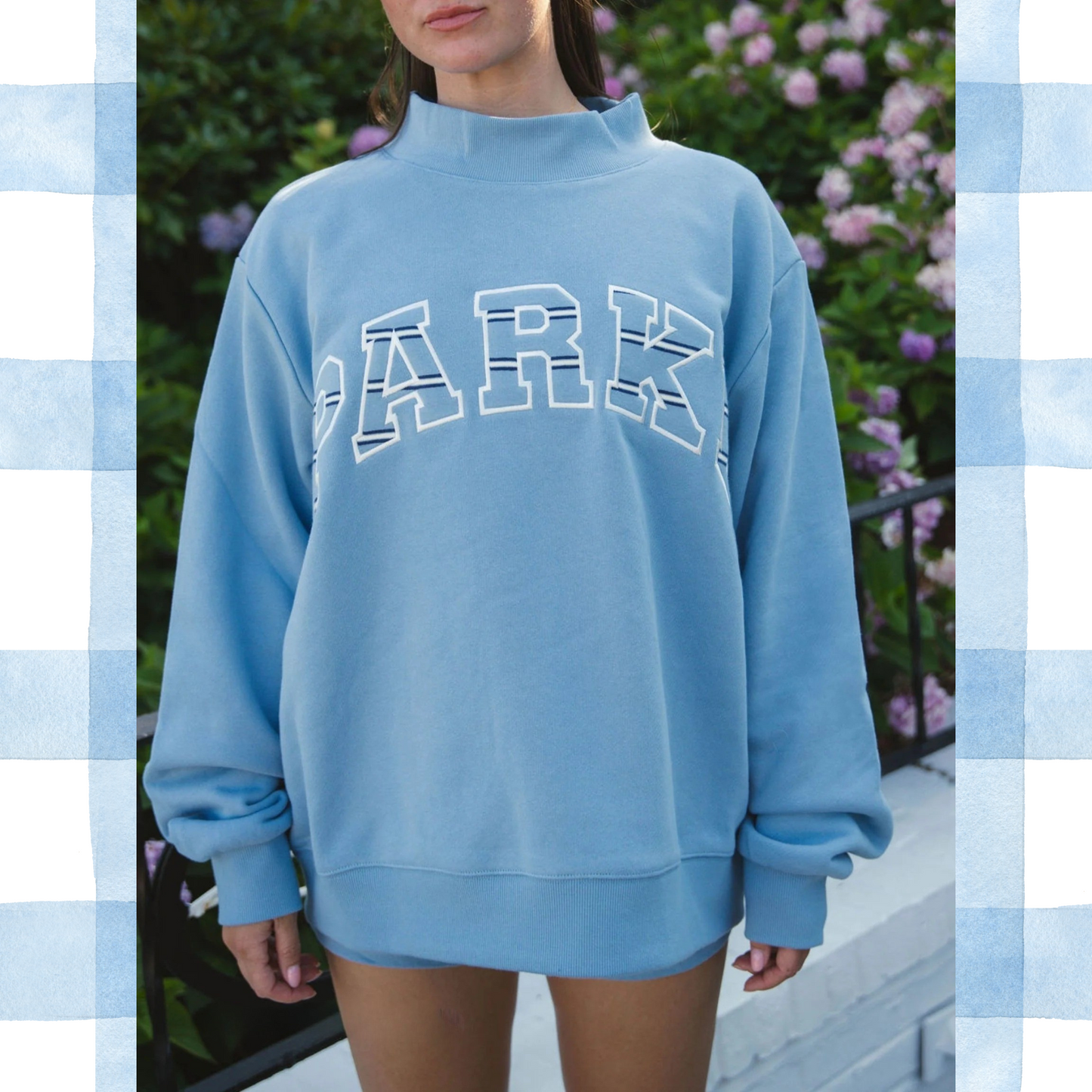 Sunkissed Varsity Mockneck