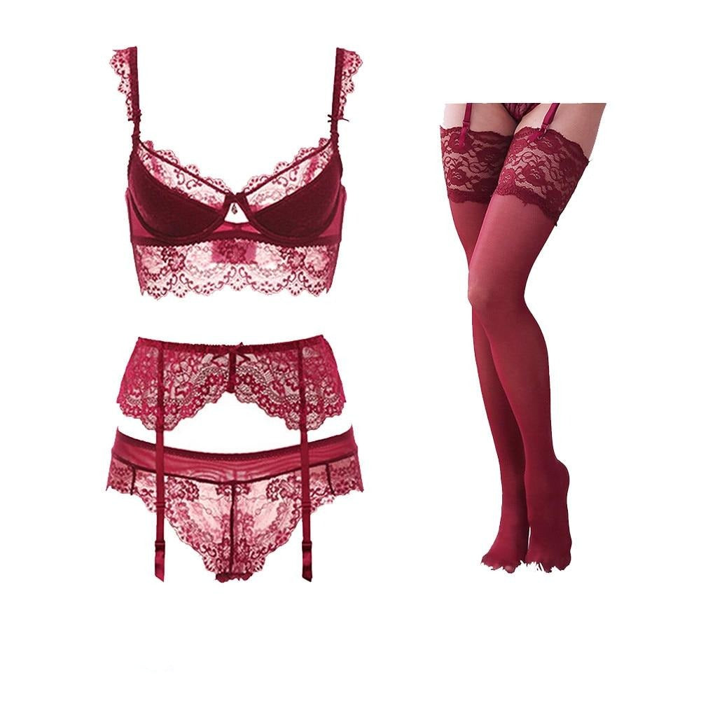 Koronkowy komplet bielizny