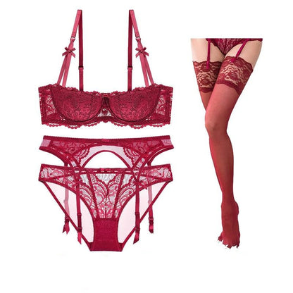 Koronkowy komplet bielizny