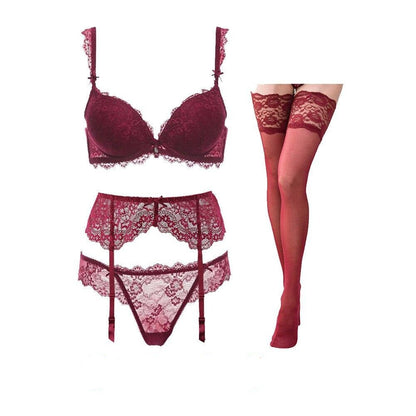 Koronkowy komplet bielizny