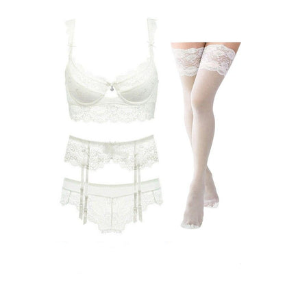 Koronkowy komplet bielizny