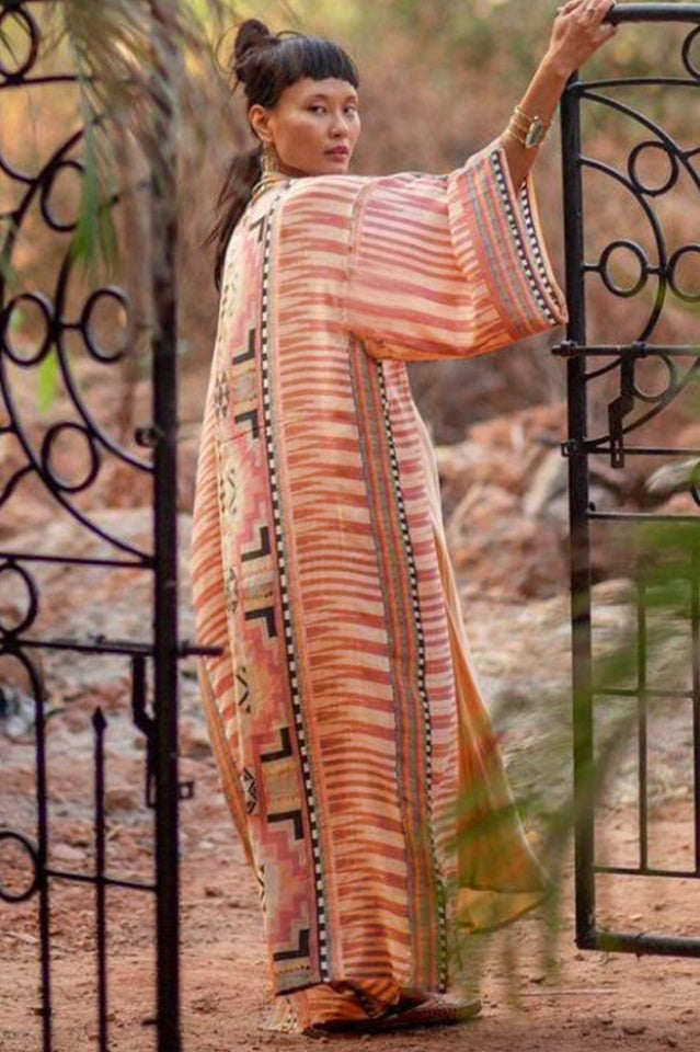 Boho Tie Dye Kimono Blouse - Seldom Seen Styles