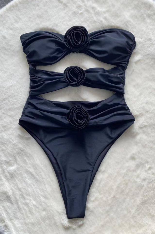 Aerie Ribbed Triple Knot One Piece Swimsuit - Seldom Seen Styles