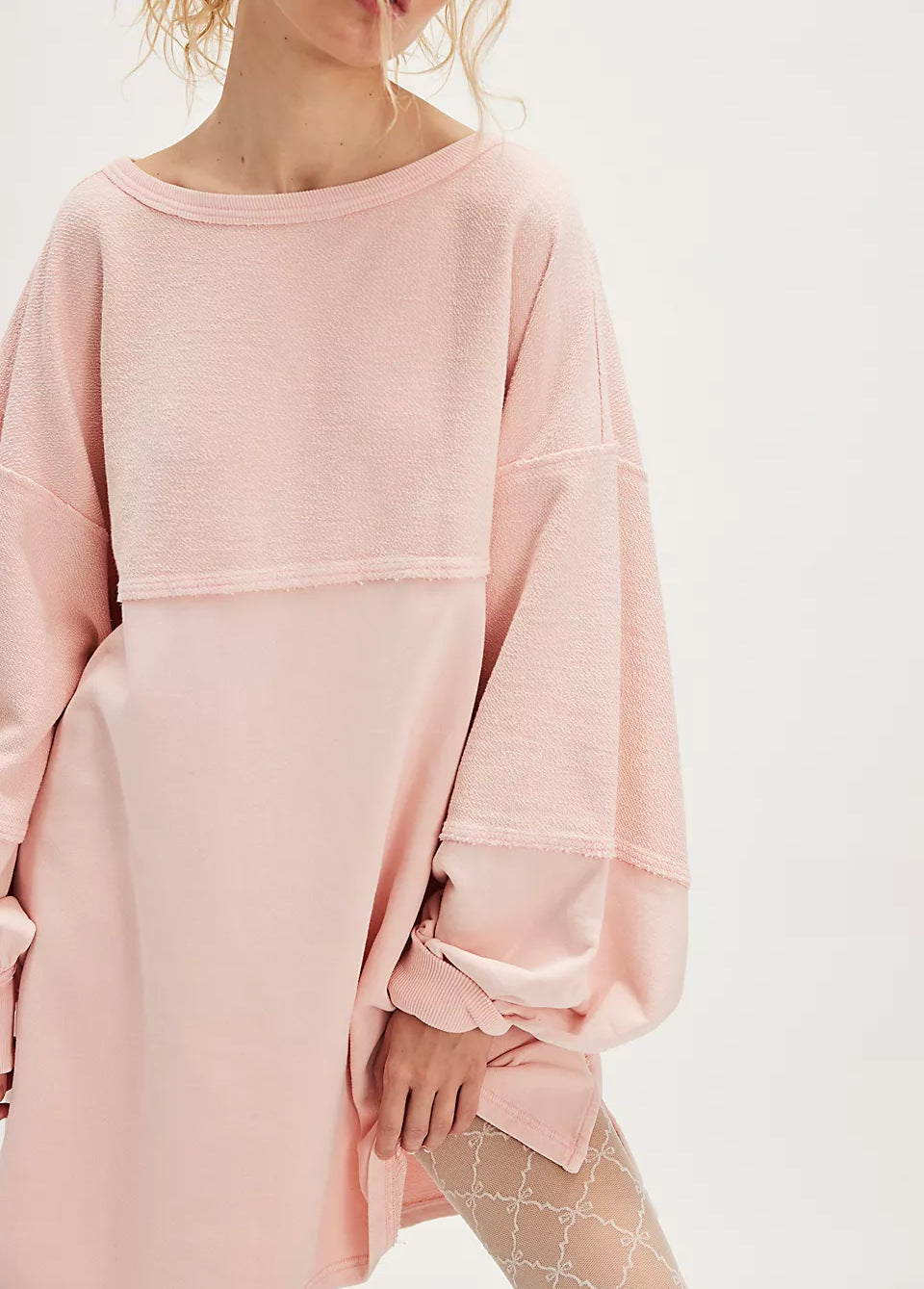 Women's Summer Loose T-Shirt Star Patch Long Sleeve Crew Neck Casual Tops Streetwear - Seldom Seen Styles