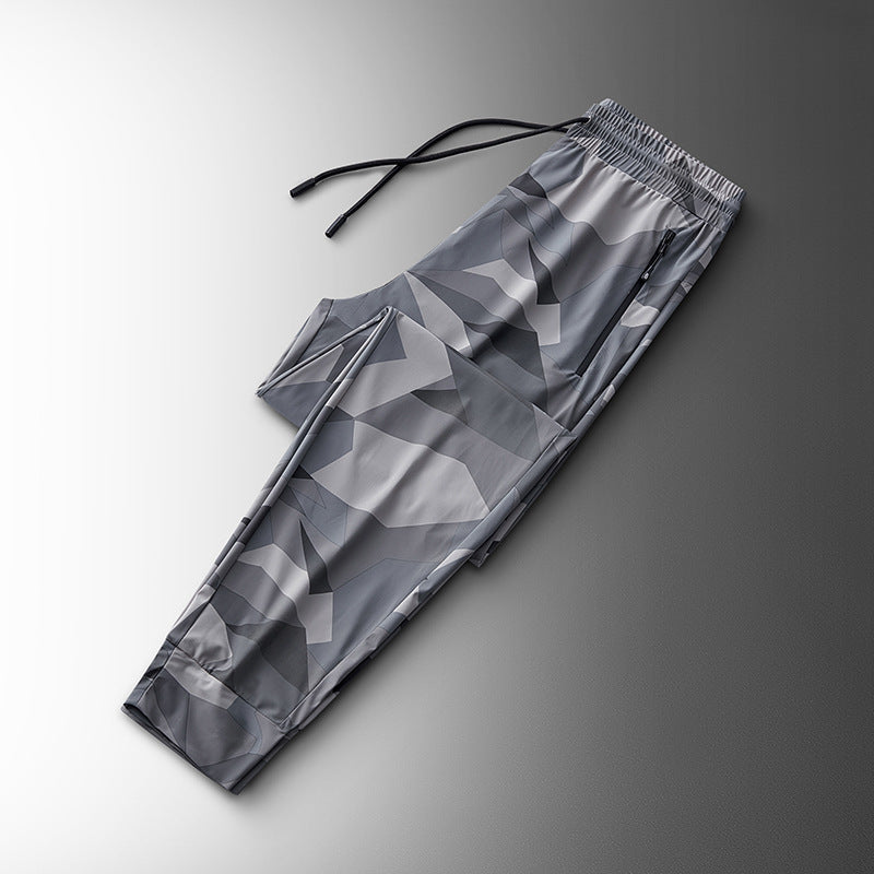 Summer Camouflage Sports Casual Pants Men