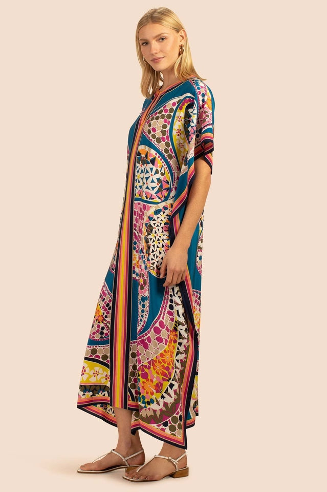 Oversize V-Neck Kaftan | Dress In Beauty