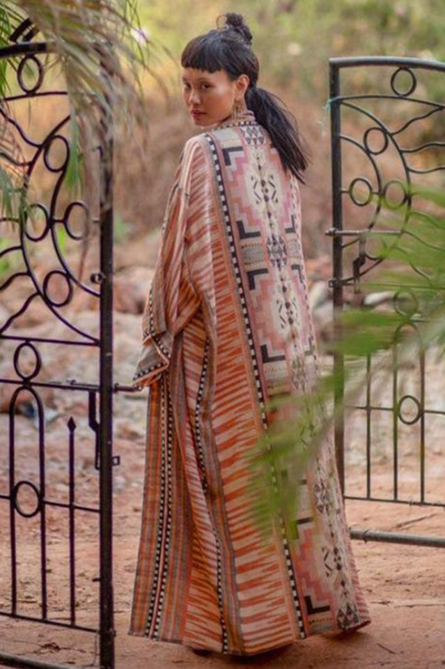 Boho Tie Dye Kimono Blouse - Seldom Seen Styles