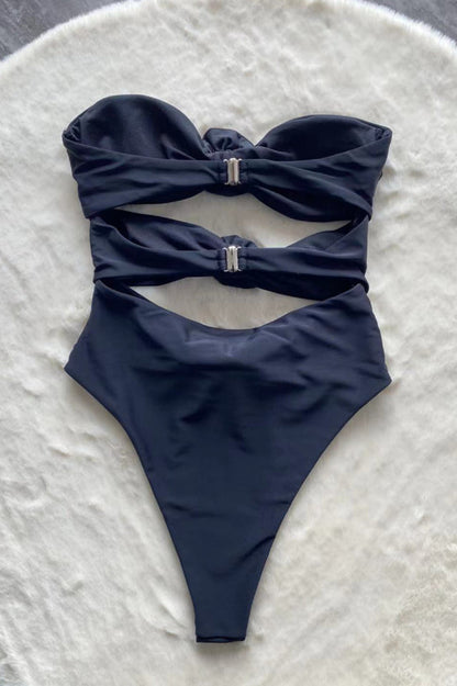 Aerie Ribbed Triple Knot One Piece Swimsuit - Seldom Seen Styles