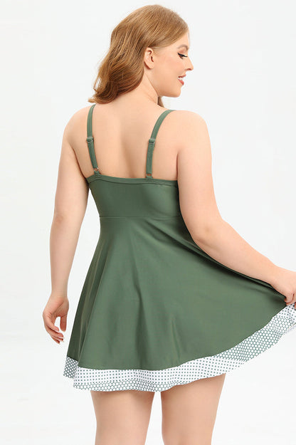 (L-5XL) Plus Size Tankini Swimsuit - Seldom Seen Styles